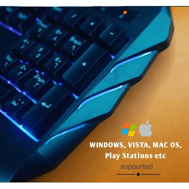 Gaming Keyboard RGB Mechanical Feeling - Itac